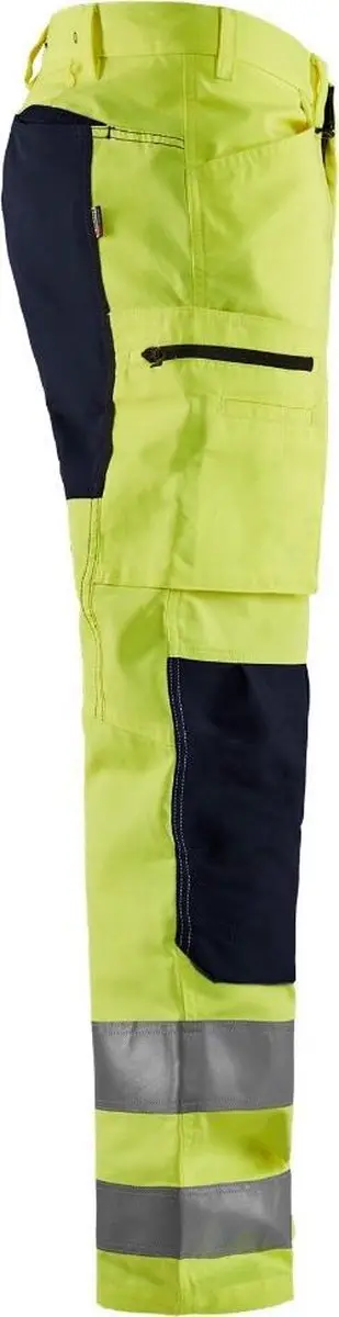 Blåkläder High Vis Broek 1585-1811 - 88 - High Vis Geel/Zwart