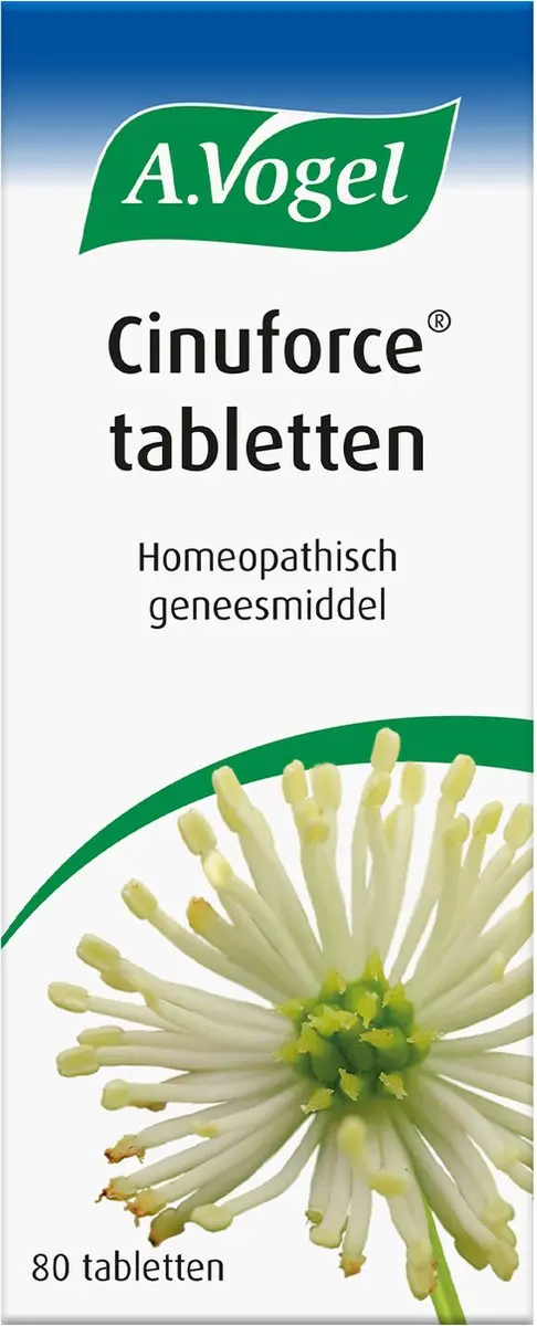 A.Vogel Cinuforce Tabletten 80 Stuks