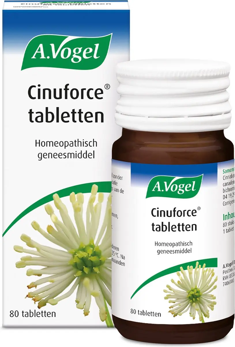 A.Vogel Cinuforce Tabletten 80 Stuks