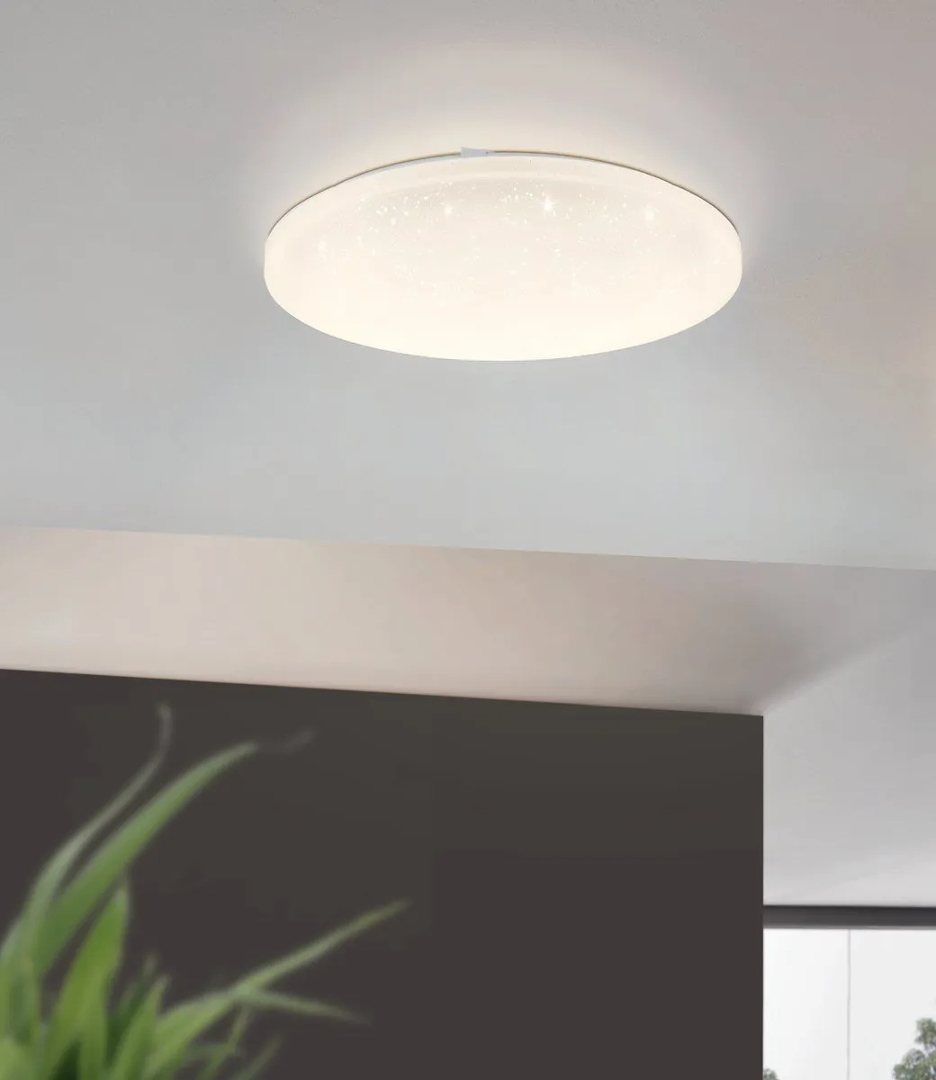 Eglo Frania-s Wandlamp/Plafondlamp LED Ø43cm - 6 Lichtpunten - Wit