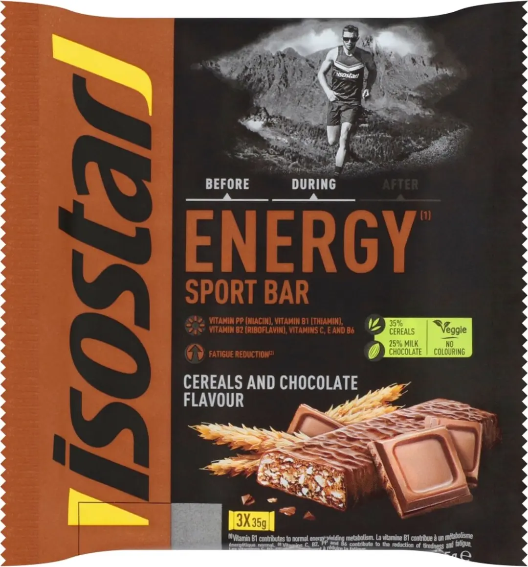 Isostar Energy Sport Bar Chocolade