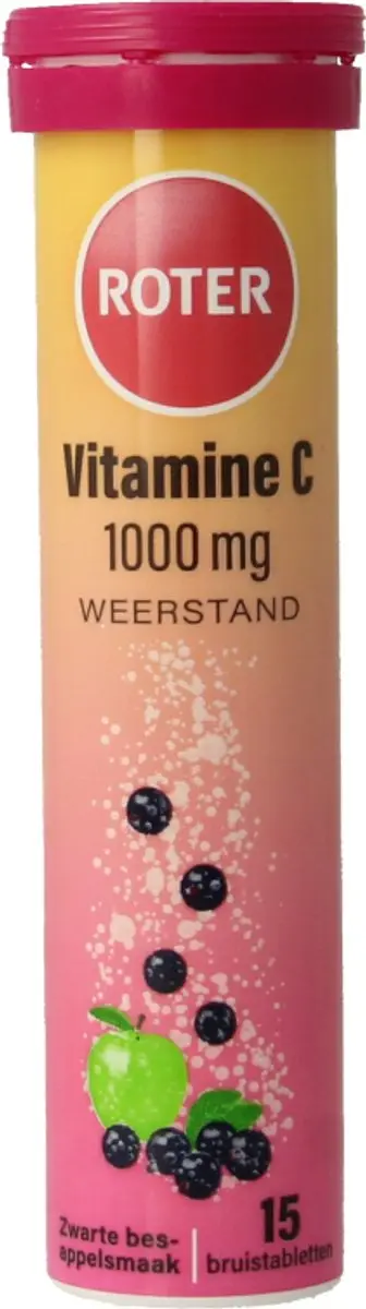 Roter Vitamine C 1000mg Bruistabletten - 15 Stuks - 84g
