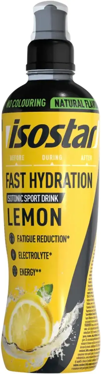Isostar Fast Hydration Sportdrank Citroen 500ml
