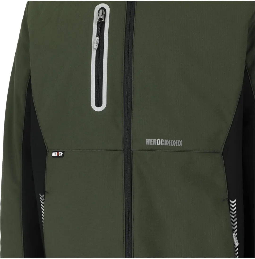 Herock Taris Softshell Jas - XL - Zwart