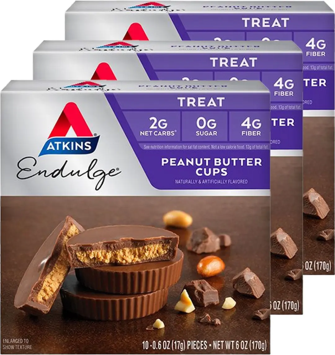 Atkins Endulge Chocolade Peanut Butter Cups 3x17g