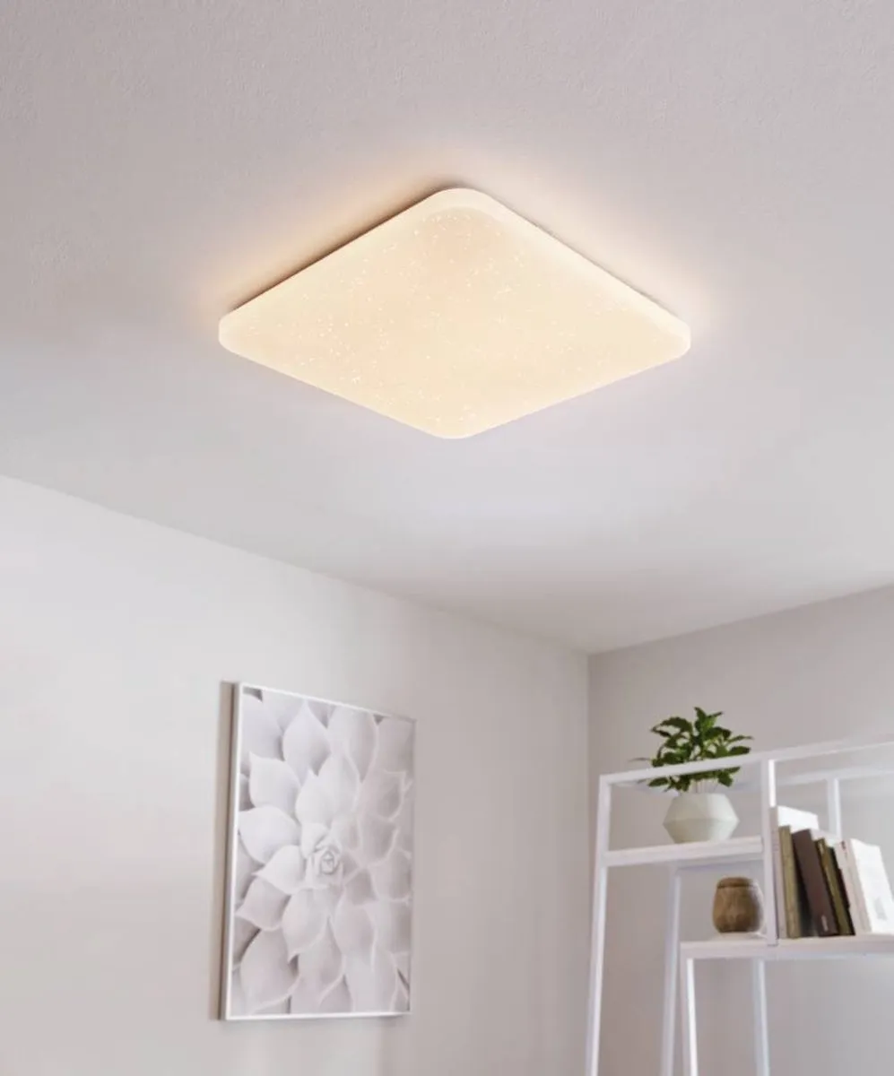 Eglo Frania-s Plafondlamp LED 53cm - Wit