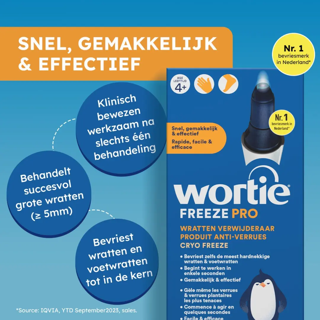 Wortie Freeze Pro Wrattenverwijderaar 50ml