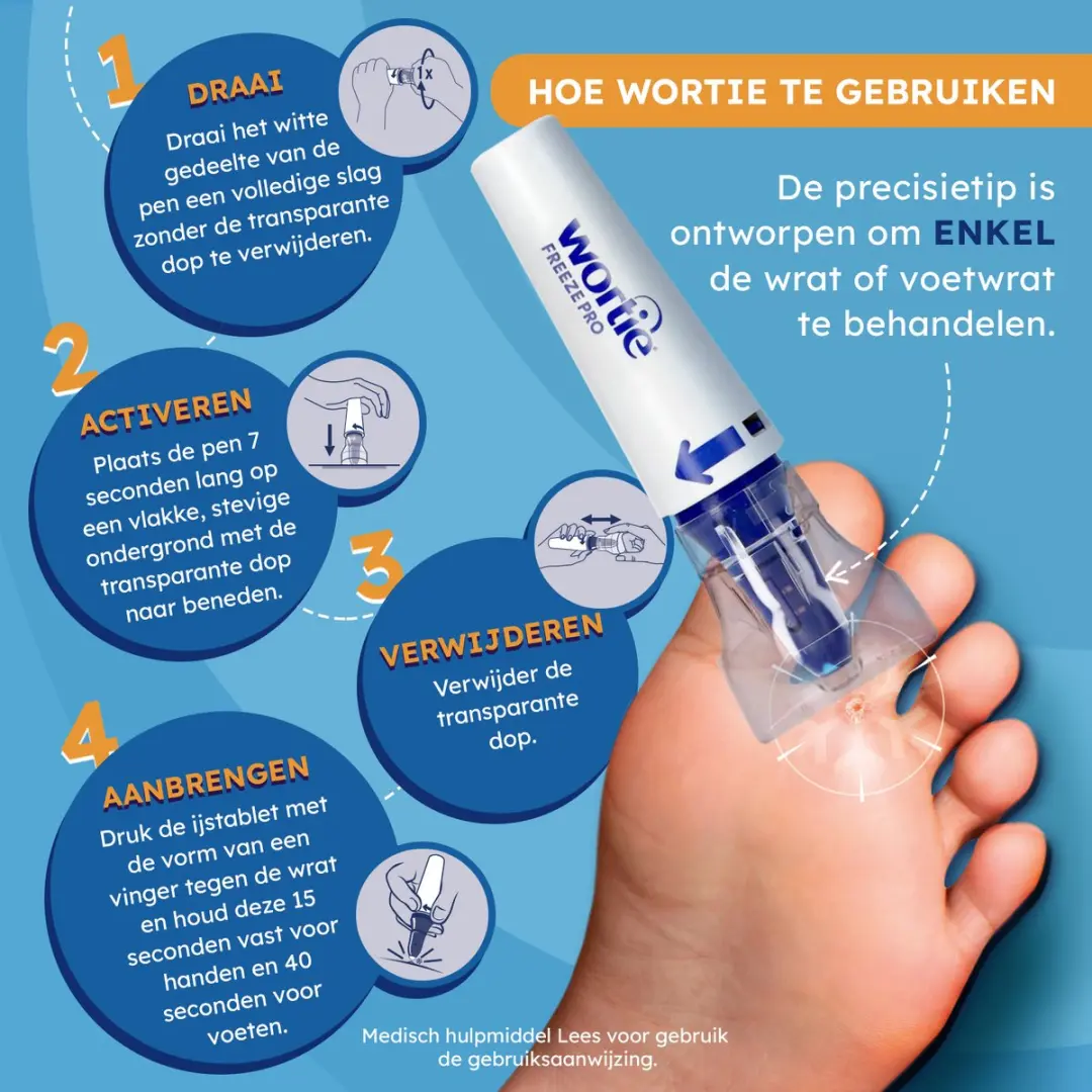 Wortie Freeze Pro Wrattenverwijderaar 50ml