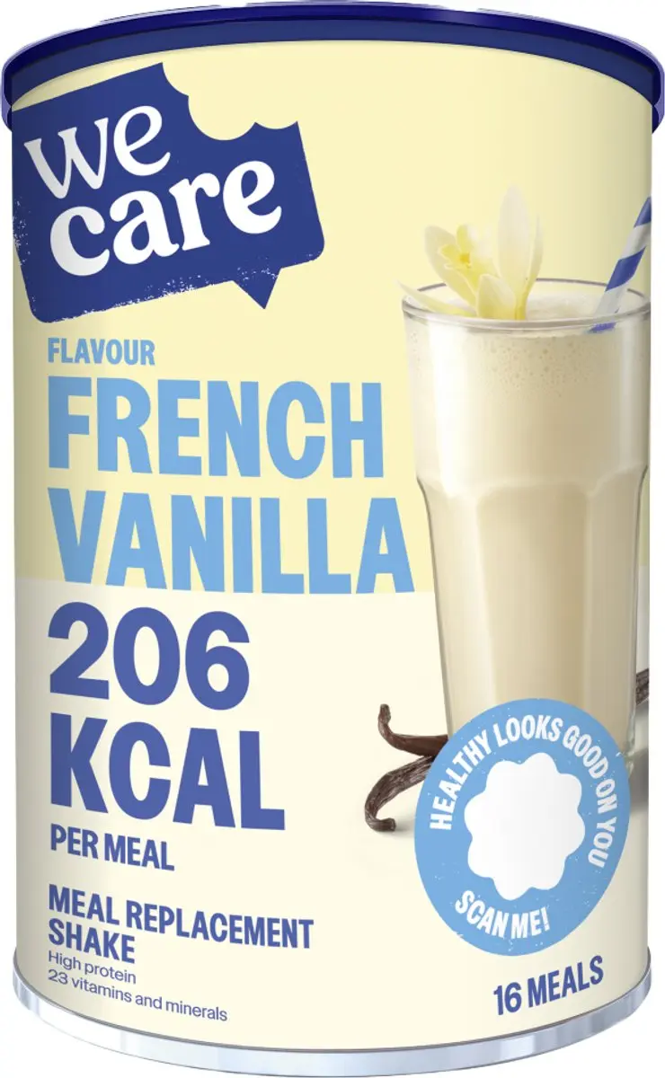 weCare Meal Replacement Shake Vanille - 436g