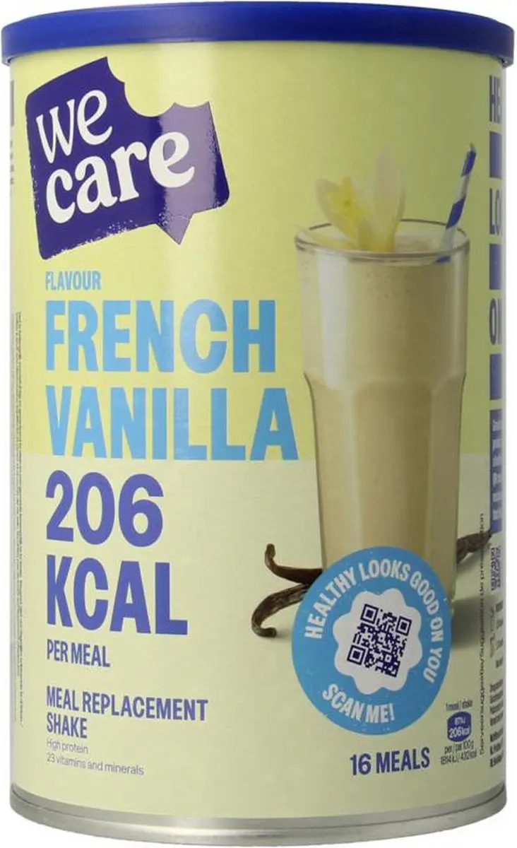 weCare Meal Replacement Shake Vanille - 436g