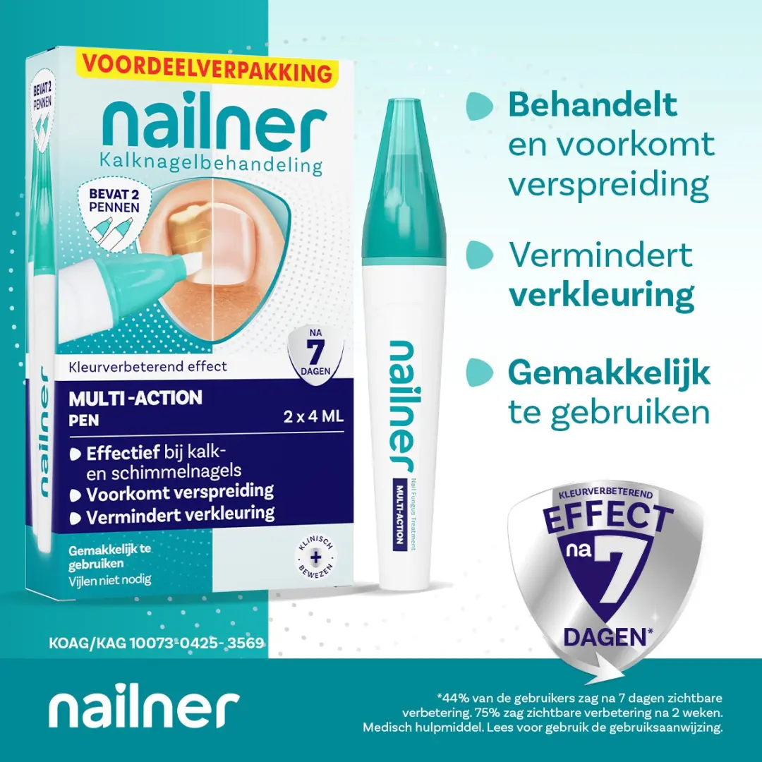 Nailner Kalknagelpen 8ml - 1 Stuk