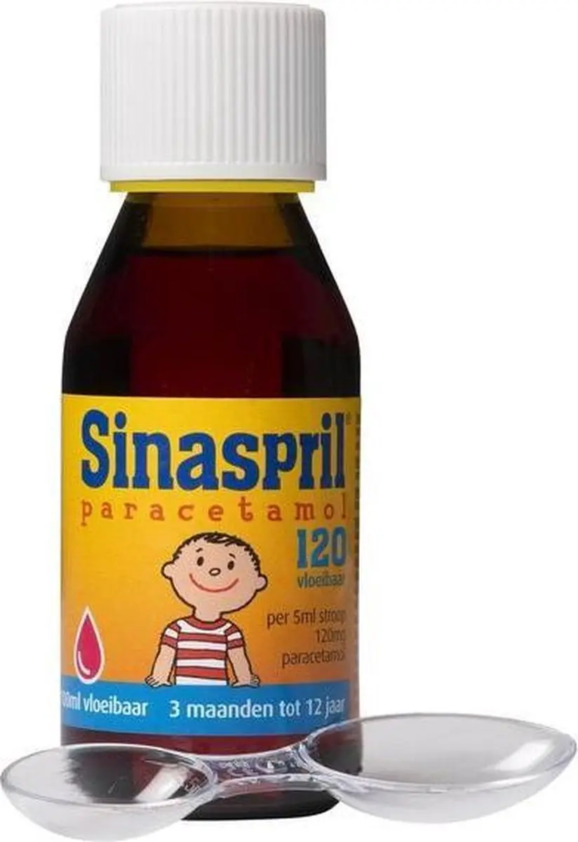 Sinaspril Vloeibaar Paracetamol 120mg 100ml