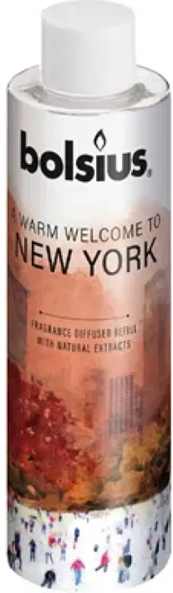 Bolsius Around The World New York Geurverspreider Refill 200ml
