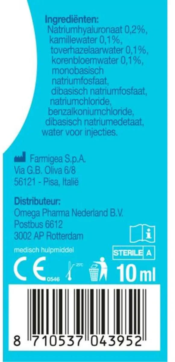 Prevalin 5-in-1 Direct Oogdruppels - 20ml