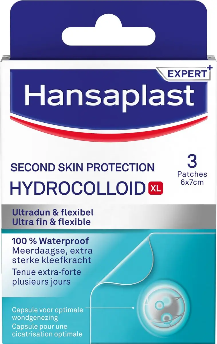 Hansaplast Second Skin XL Hydrocolloïd Pleisters