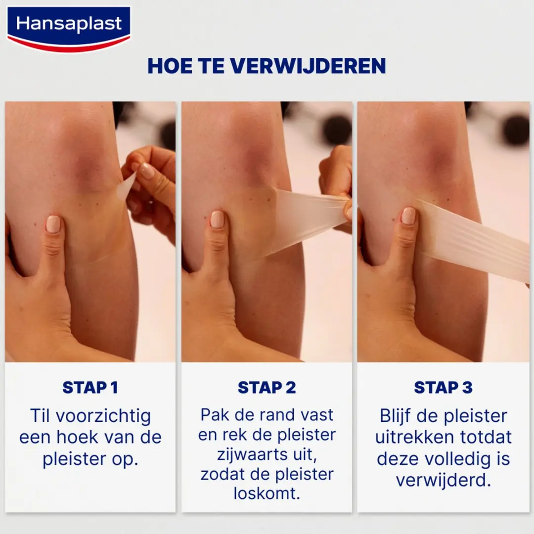 Hansaplast Second Skin XL Hydrocolloïd Pleisters - 3 Stuks - Transparant