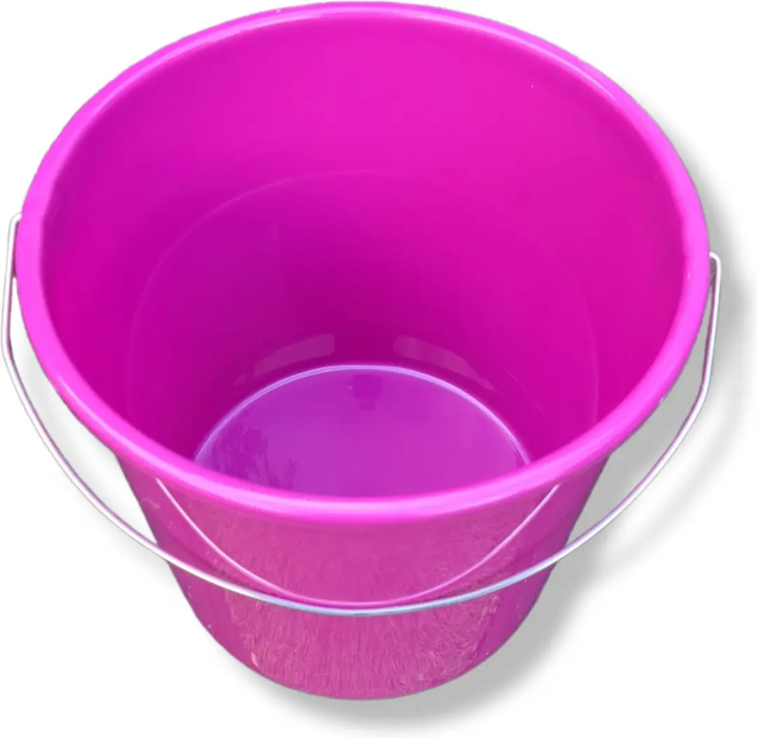 Mullrose Huishoudemmer 10L - roze - HH200003