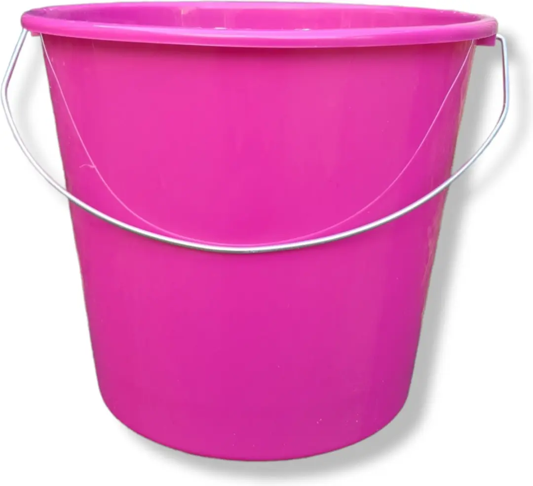 Mullrose Huishoudemmer 10L - roze - HH200003