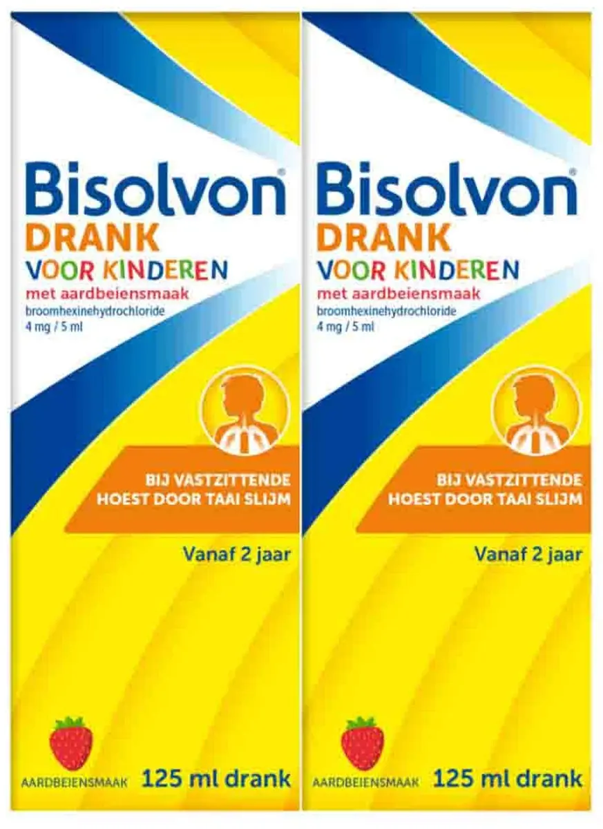 Bisolvon Drank Voor Kinderen Aardbeiensmaak
