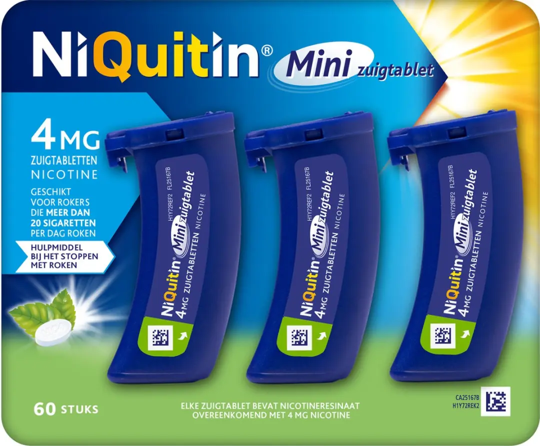NiQuitin Mini Zuigtabletten 4mg