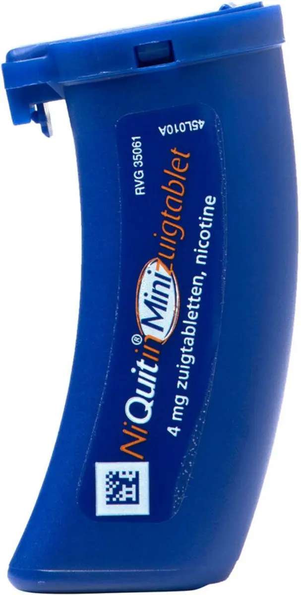 NiQuitin Mini Zuigtabletten 4mg - 180 Stuks