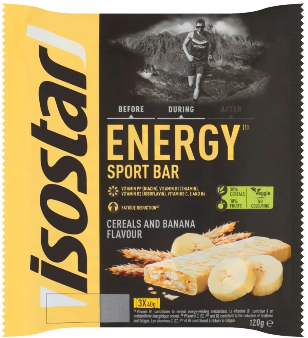 Isostar High Energy Sportreep Banaan
