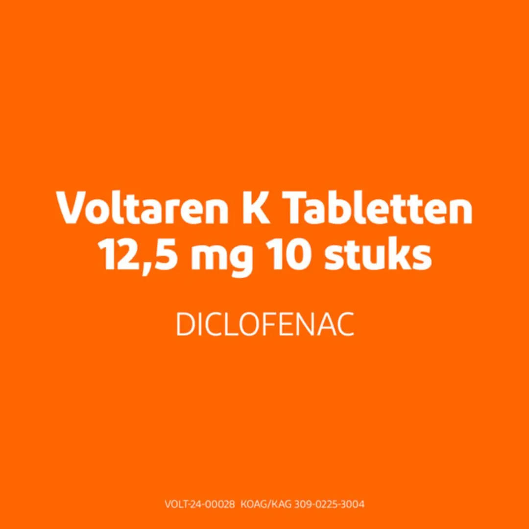 Voltaren K 12,5mg Diclofenac Tabletten - 10 Stuks