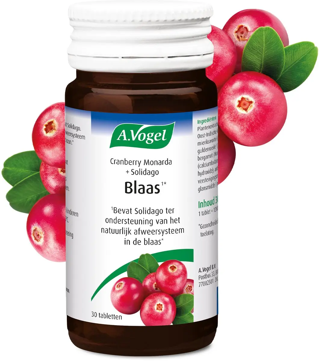 A.Vogel Cranberry Monarda + Solidago Tabletten 30 Stuks