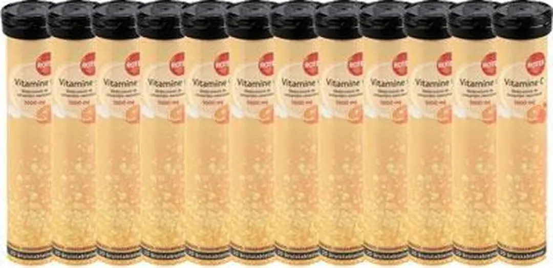 Roter Vitamine C Bruistabletten Abrikoos-Sinaasappel 50 Stuks