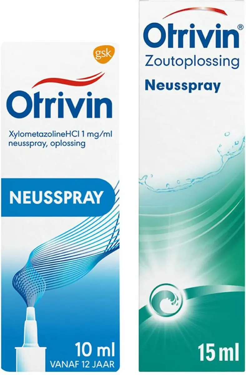 Otrivin Neusspray Xylometazoline & Zoutoplossing Pakket
