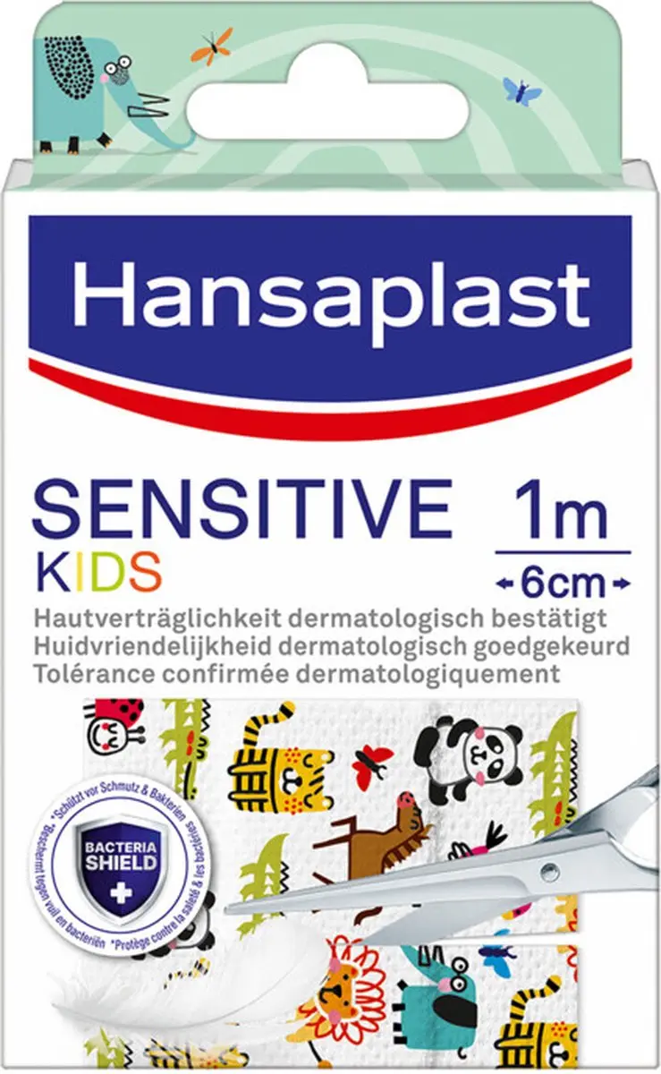 Hansaplast Kids Sensitive Dieren Pleisters 10 Stuks