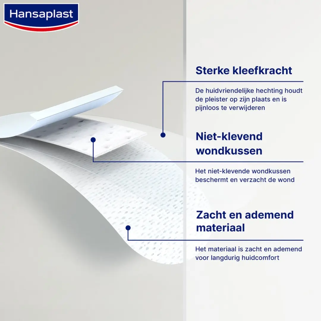 Hansaplast Kids Sensitive Dieren Pleisters 10 Stuks - 10x6cm - Meerkleurig
