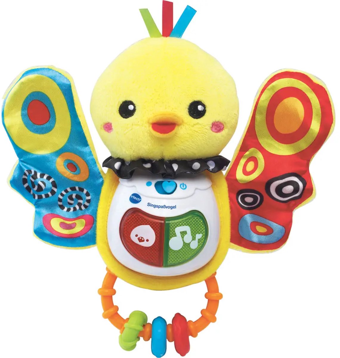 VTech interactieve vogel speelgoed met muziek en geluiden.