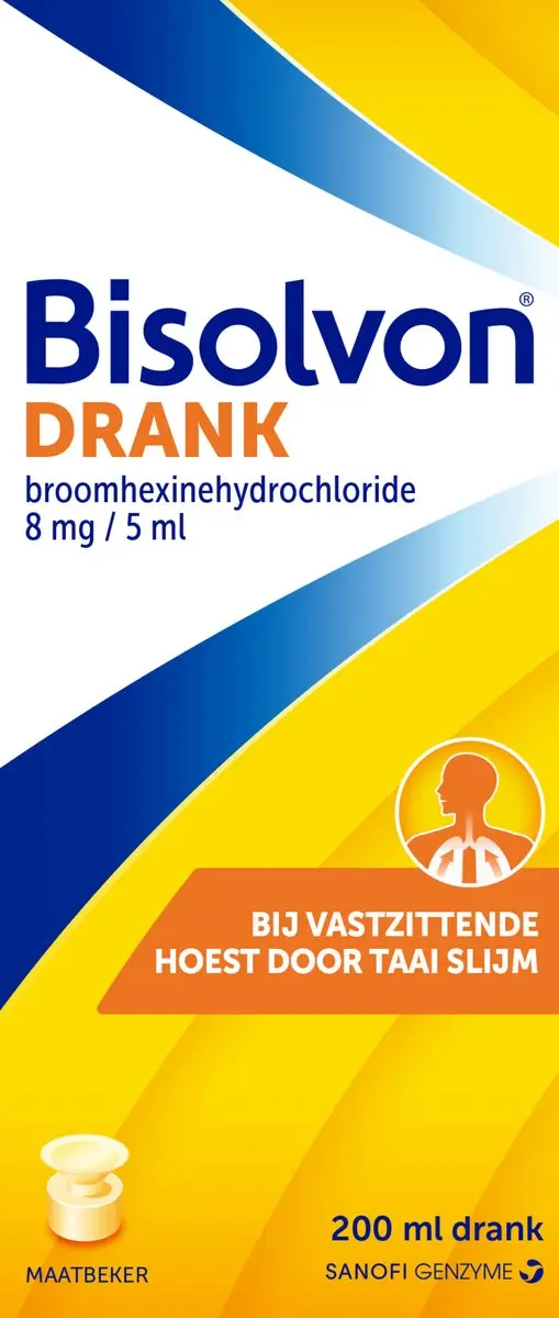 Bisolvon Drank Vastzittende Hoest 200ml