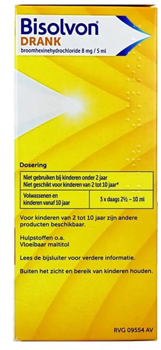Bisolvon Drank Vastzittende Hoest 200ml