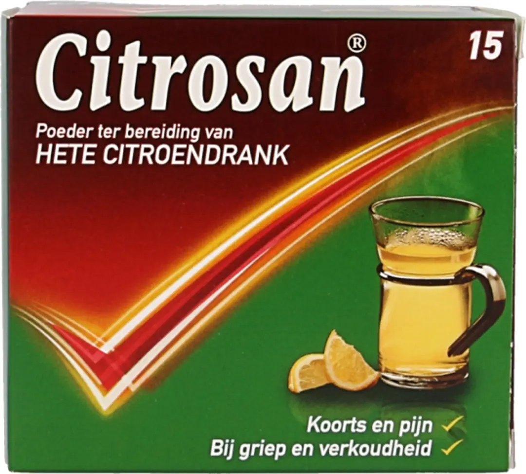 Citrosan Hete Citroendrank - 15 Sachets