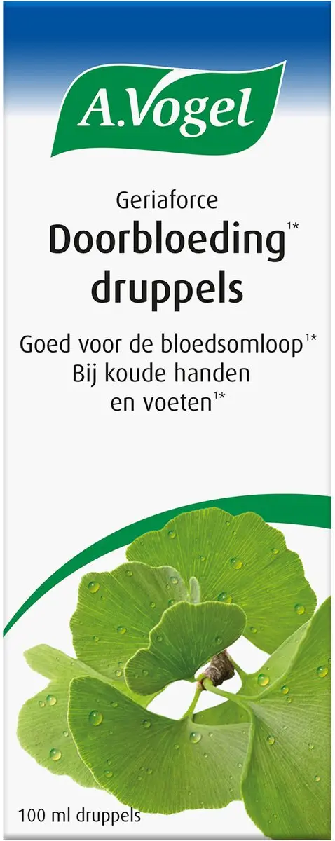 A.Vogel Geriaforce Doorbloeding Druppels 100ml