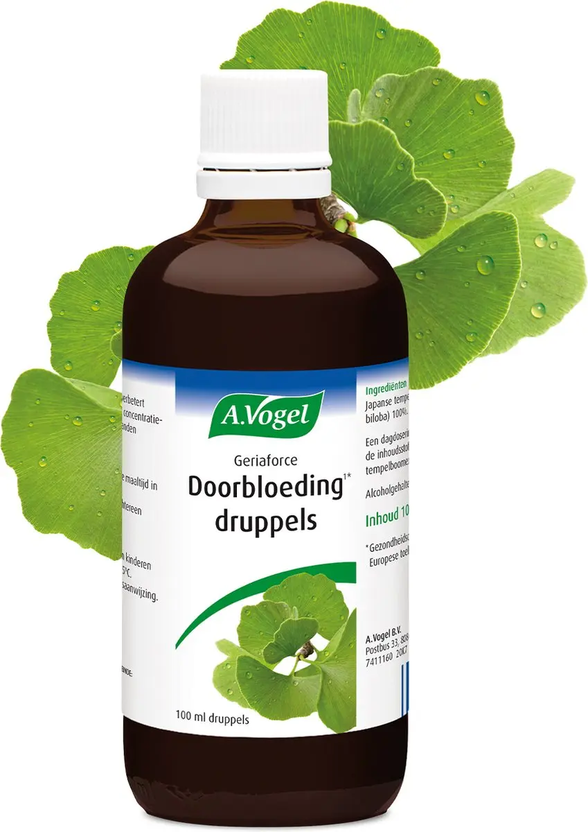 A.Vogel Geriaforce Doorbloeding Druppels 100ml