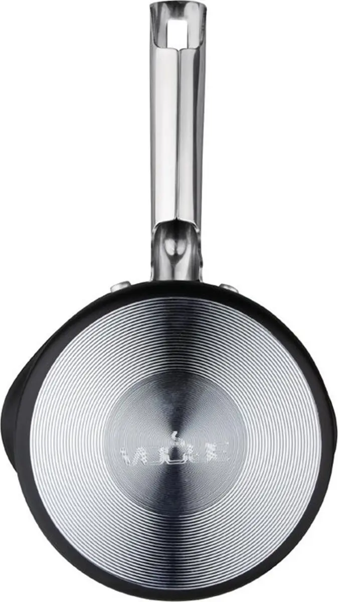 Vogue Aluminium Melkpan CN949 - 1.2L - 14cm - Zwart