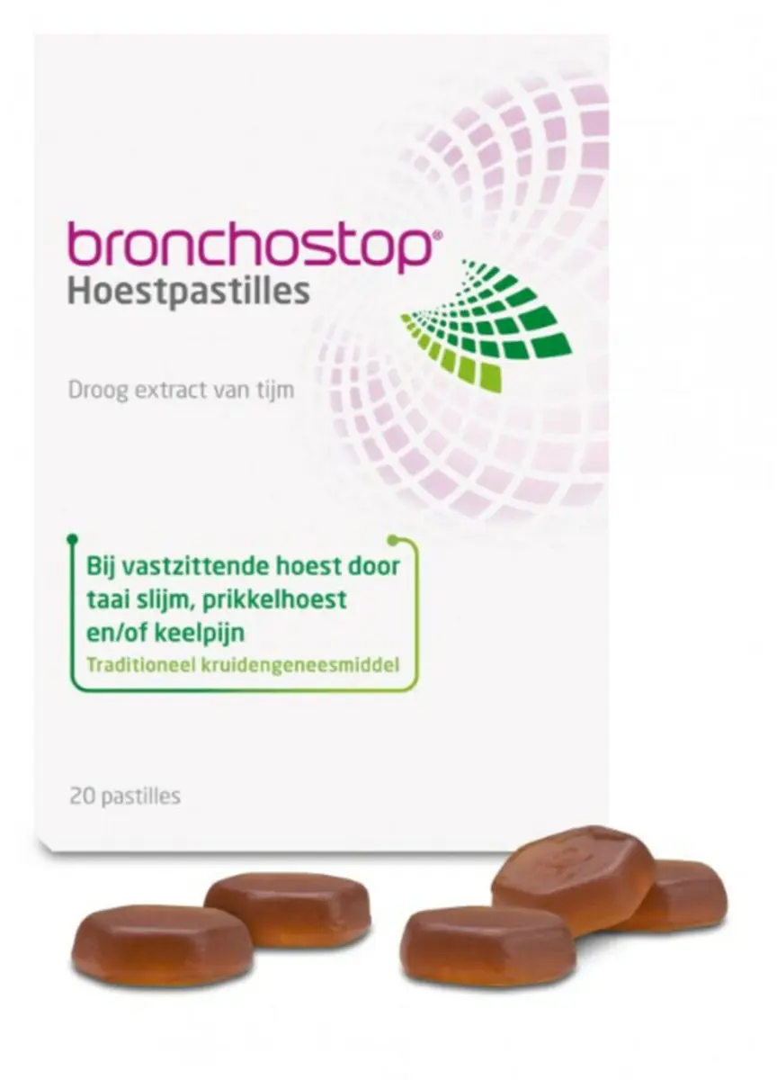Bronchostop Hoestpastilles Honing & Citroen