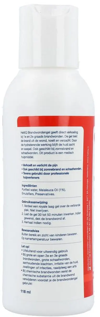 Heltiq Brandwondengel 118ml