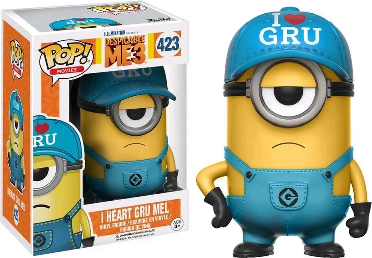 Funko Pop! Movies Despicable Me 3 I Heart Gru Mel