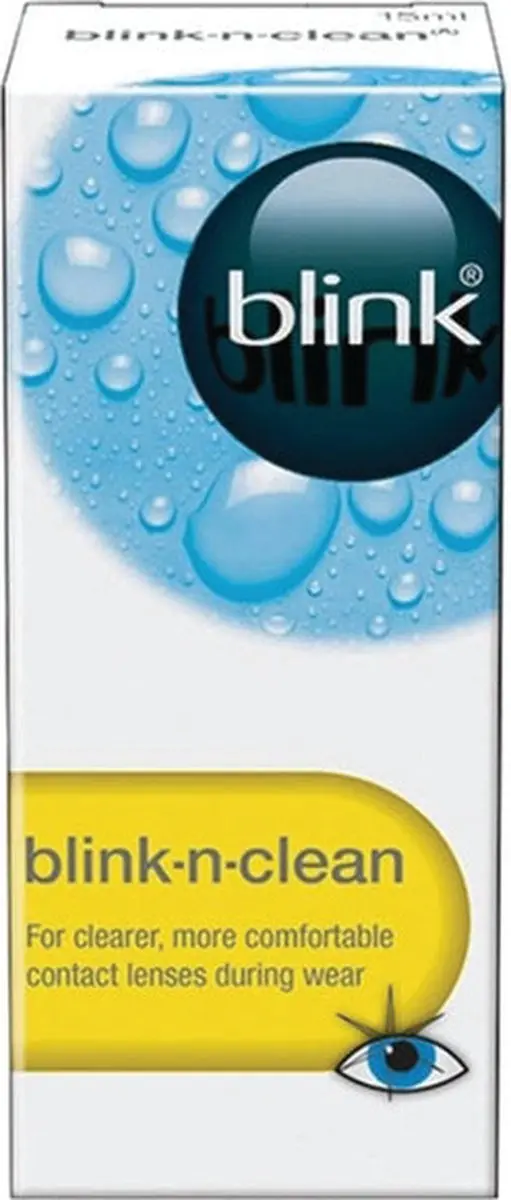 Blink-n-Clean Oogdruppels 15ml - Alles-in-één Lenzenvloeistof