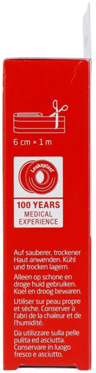 Leukoplast Elastic 1m x 6cm - Zwart - afbeelding 6 van 6