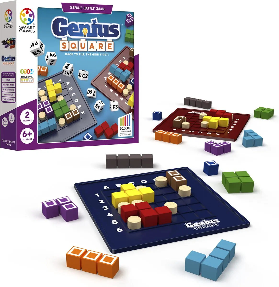 SmartGames Genius Square - 2 Spelers
