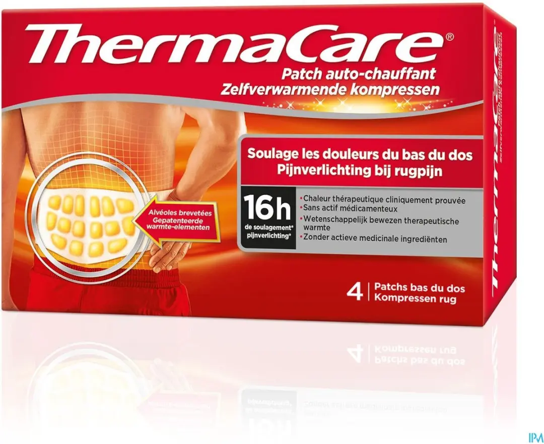 Thermacare Warmtepleisters Rugpijn - 4 Stuks