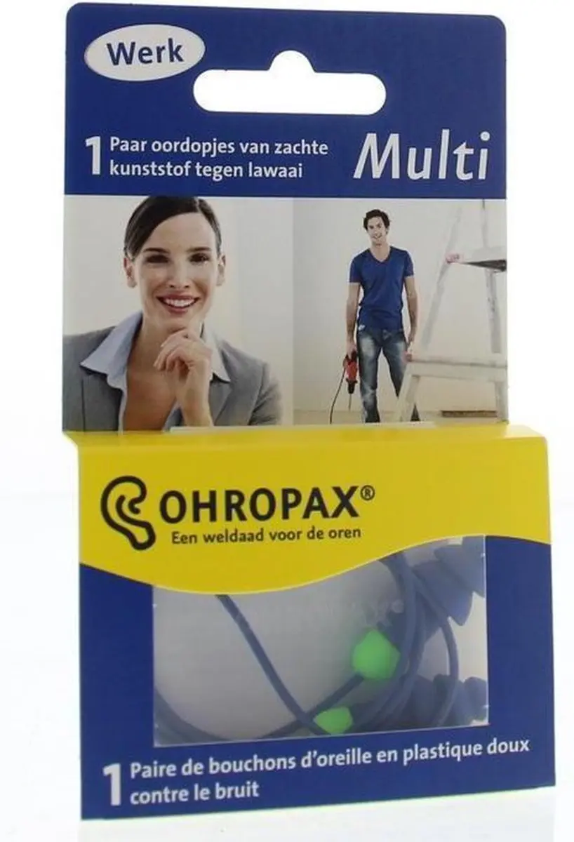 Ohropax Multi Oordopjes - Groen