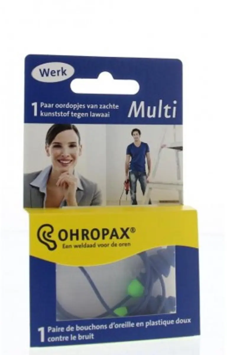Ohropax Multi Oordopjes - Groen