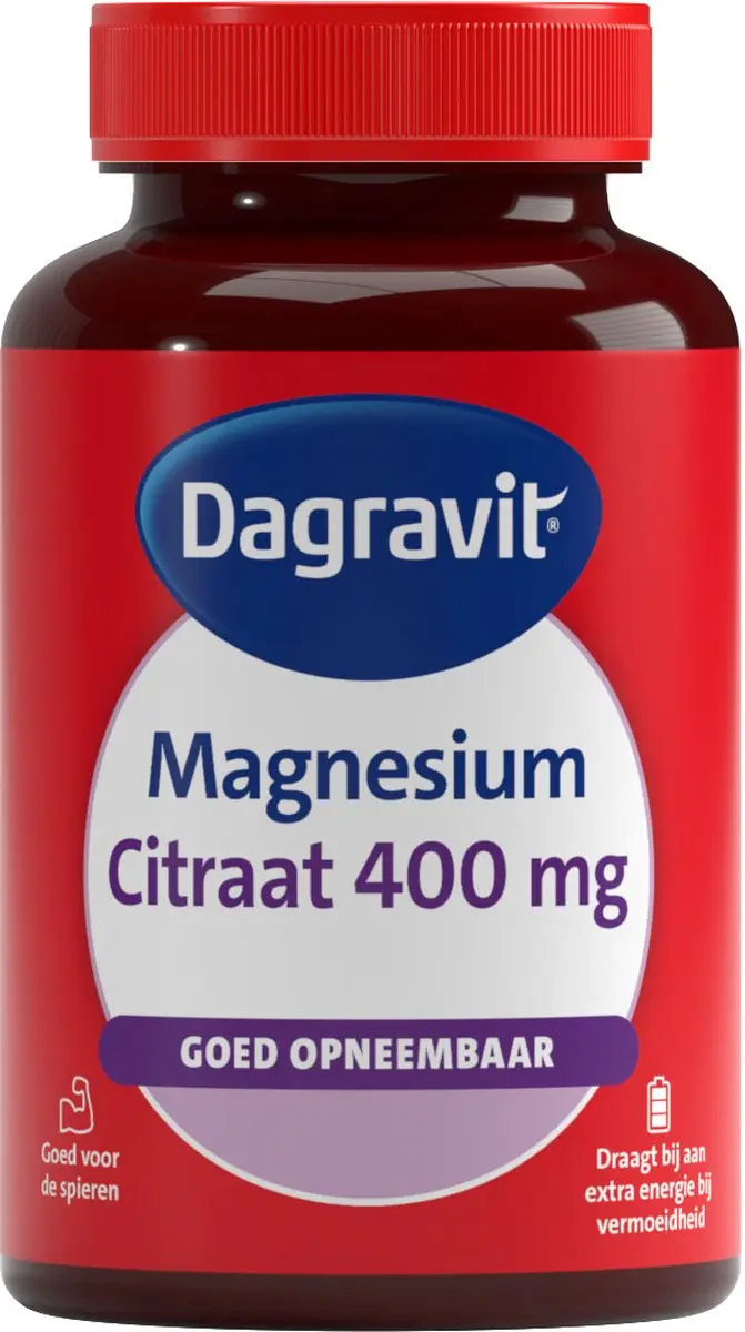Dagravit Magnesiumcitraat 400mg - 90 tabletten