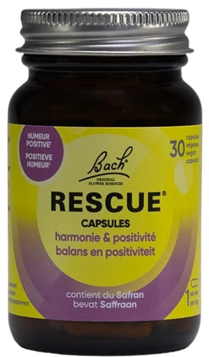 Bach Rescue Balans & Positiviteit 30 Capsules